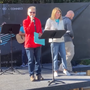 Colleen’s story shared at a love life prayer walk Palm Beaches