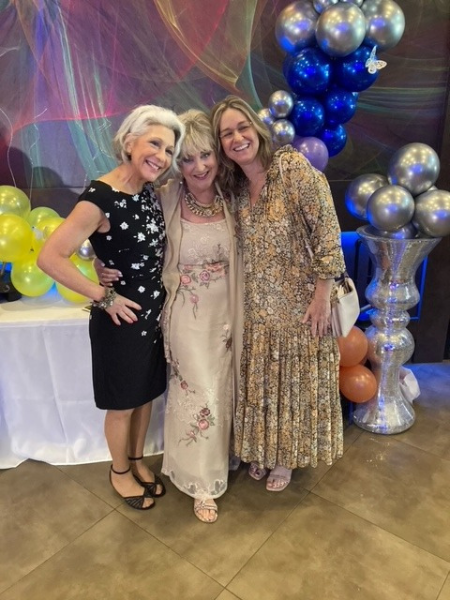 Movie Premiere for Rainbow in the Night: The Life Story of Jane Goldie Winn (Pic: Toni, Goldie and Julie) June 4, 2023 Movies of Delray Beach Premiere Location